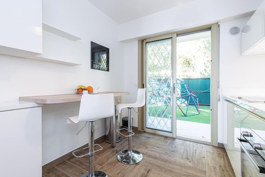 Villefranche Sur Mer:Appartement-villa, Vue mer, jardin, parking. Eksteriør bilde