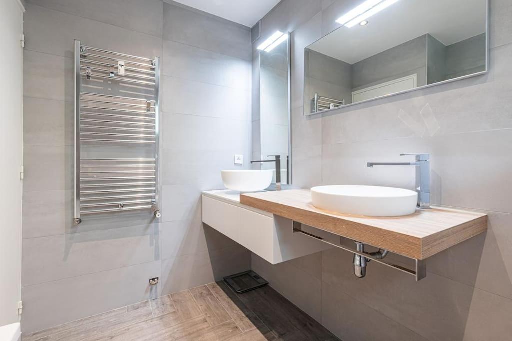 Villefranche Sur Mer:Appartement-villa, Vue mer, jardin, parking. Eksteriør bilde